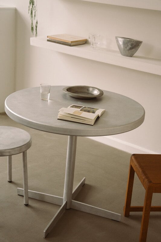 Frama Tasca table, large, aluminium, view 7