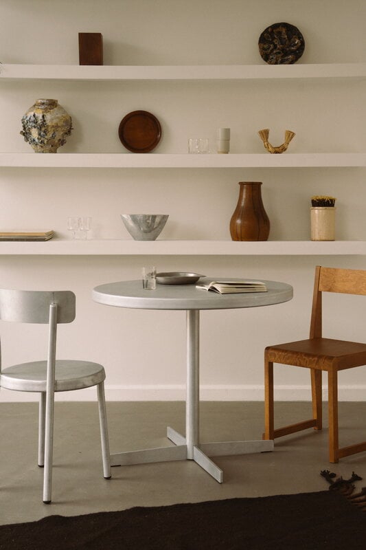 Frama Tasca table, large, aluminium, view 17