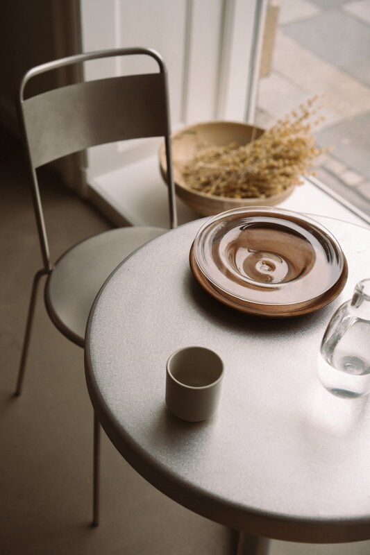 Frama Silla Petit Rond, acero inoxidable, imagen de decoración