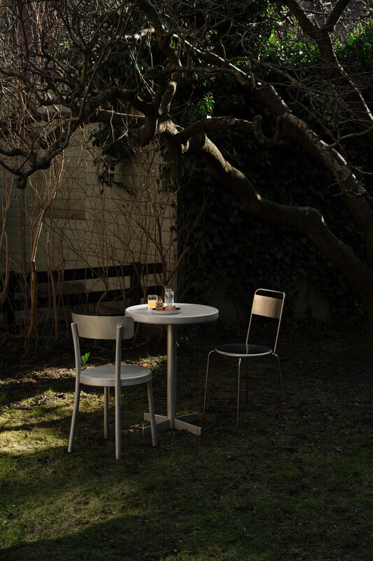 Frama Silla Petit Rond, acero inoxidable, imagen de decoración