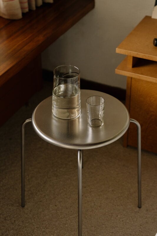 Frama Taburete Petit Rond, acero inoxidable, imagen de decoración