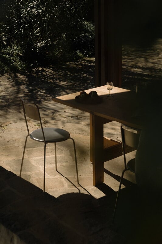 Frama Silla Petit Rond, acero inoxidable, imagen de decoración