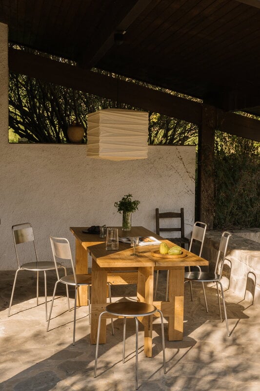 Frama Taburete Petit Rond, acero inoxidable, imagen de decoración