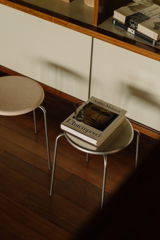 Frama Taburete Petit Rond, acero inoxidable, imagen de decoración