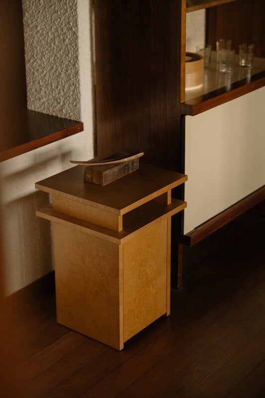 Frama Ratio side table, warm brown birch, view 13