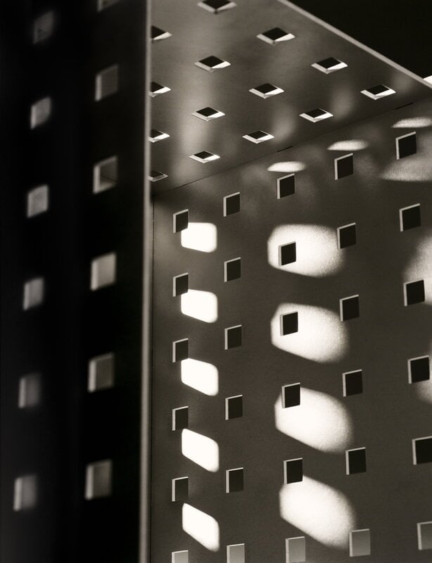 Frama Rivet Box table, perforated aluminium, 10 year anniversary edition, view 2