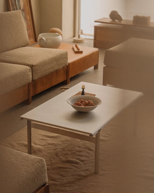 Frama Union coffee table, aluminium, view 2