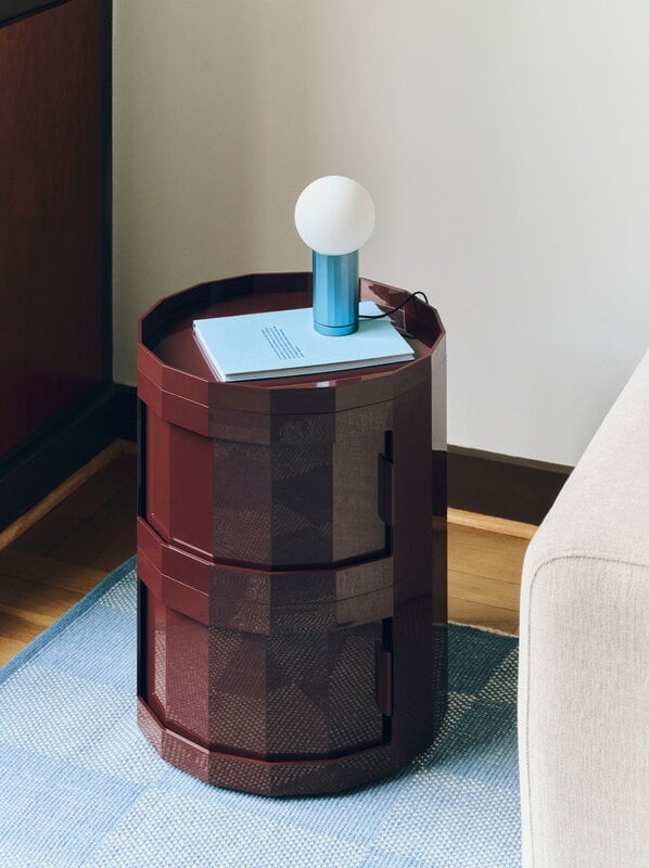 HAY Turn On table lamp, blue, decoration image