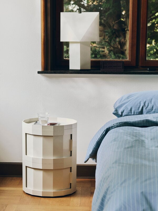 HAY Fineline pillowcase, blue, decoration image