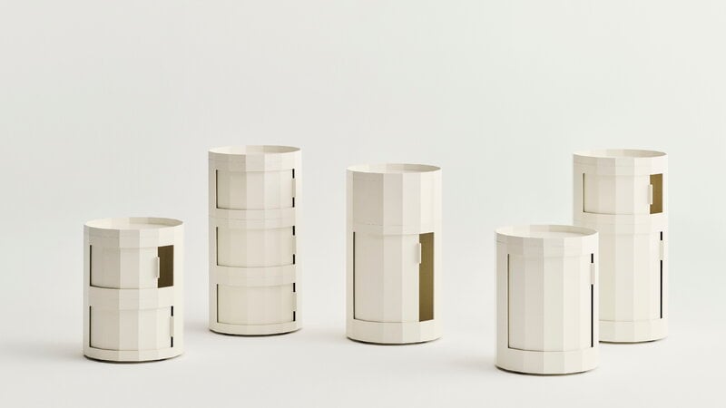 HAY Facet cabinet 110, eggshell, decoration image