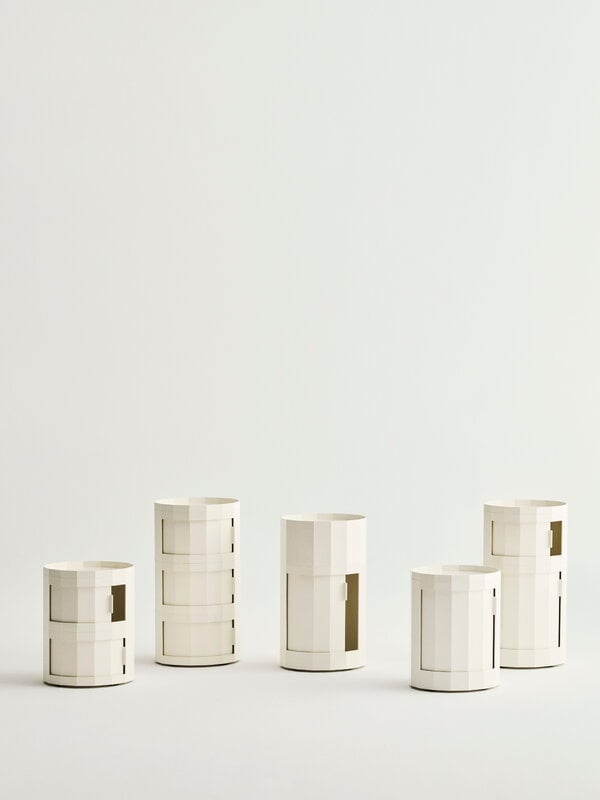 HAY Facet cabinet 110, eggshell, decoration image