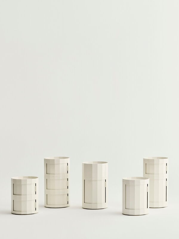 HAY Facet cabinet 110, eggshell, decoration image