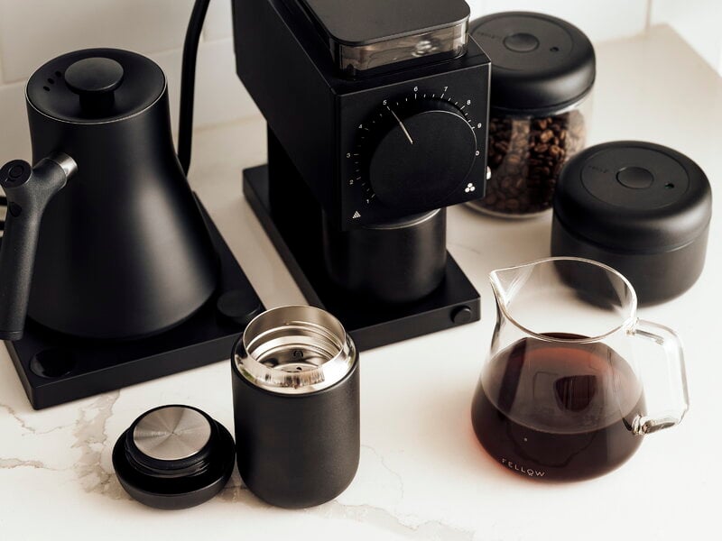 Fellow Next-Gen Matte Black Pour Over Coffee Bundle