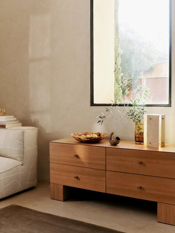 Ferm Living Oeste table lamp, sand, decoration image