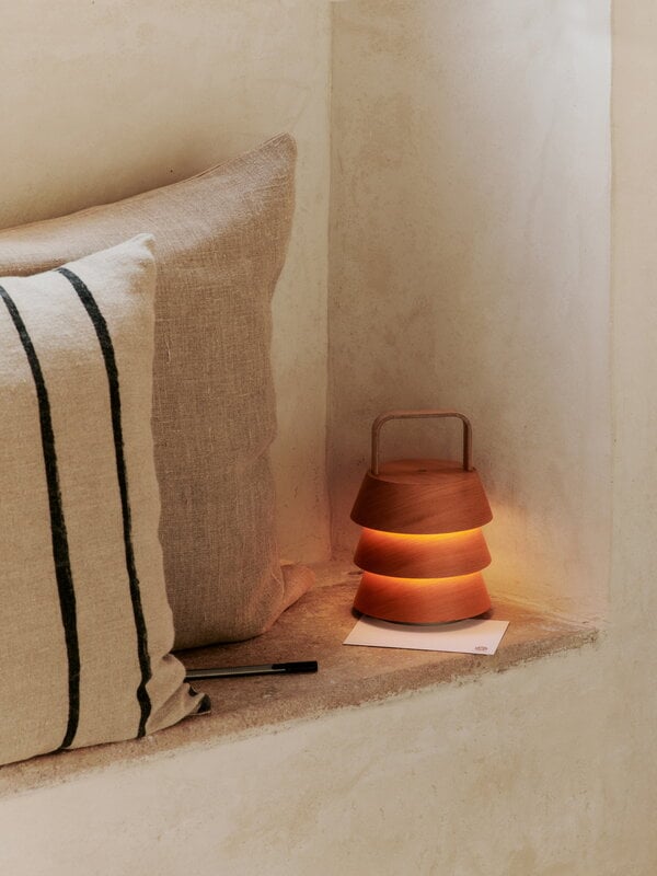Ferm Living Luver portable lamp, natural, view 5