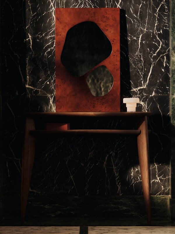 Ferm Living Feve console table, walnut, decoration image