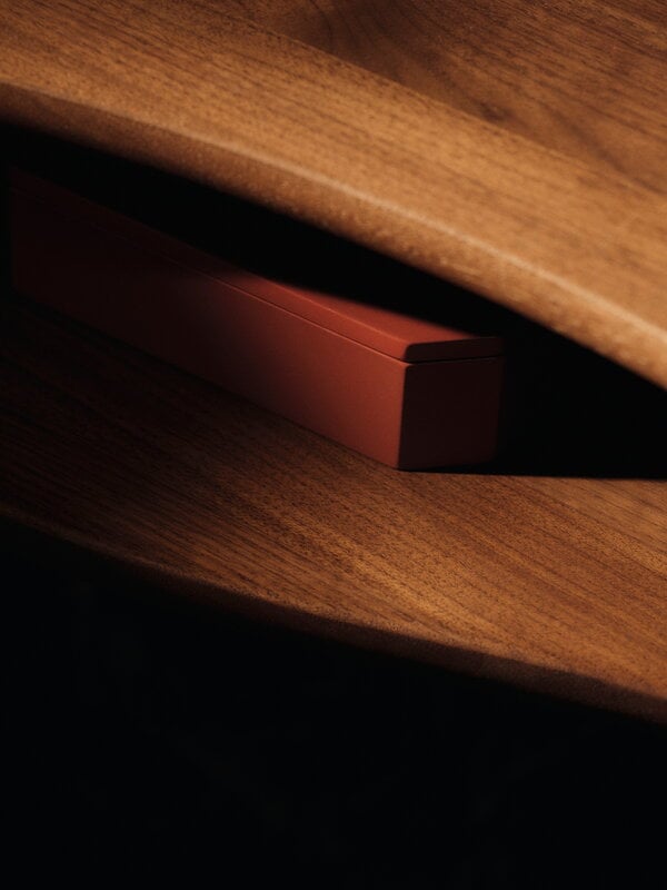 Ferm Living Feve console table, walnut, decoration image