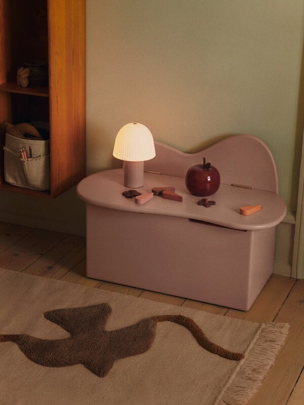 Ferm Living Apple money bank, deep red, decoration image