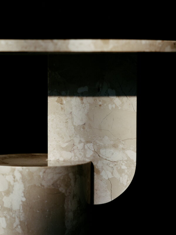 Ferm Living Insert Beistelltisch, Stein, Sand, dekorationsbild