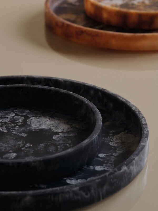 Ferm Living Mist tray, 30 cm, charcoal, decoration image