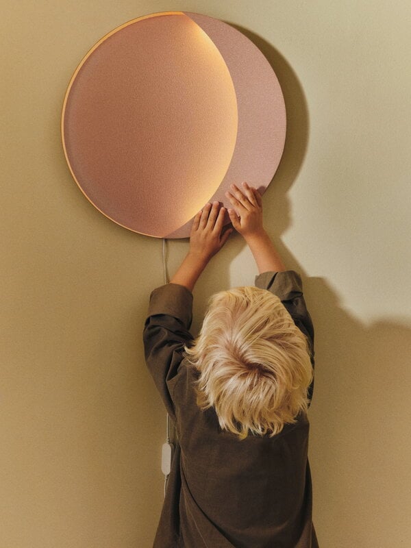 Ferm Living Neba wall lamp, rose, decoration image