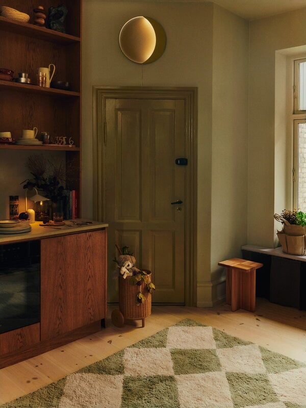 Ferm Living Tilt - Tapis, 140 x 200 cm, vert orme, image décorative