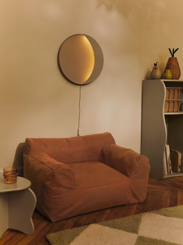 Ferm Living Neba wall lamp, tea green, decoration image