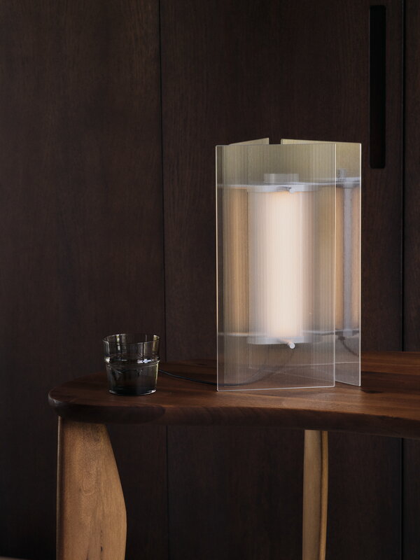 Ferm Living Oeste table lamp, clear glass, decoration image