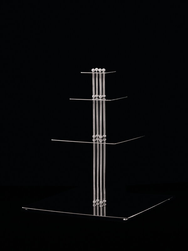 Ferm Living Orbelle Etagere à niveaux, acier inoxydable poli miroir, image décorative