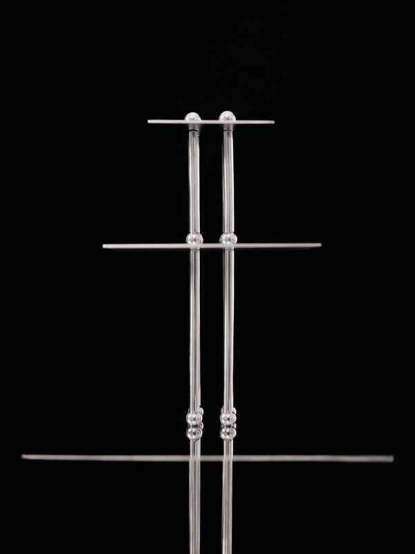 Ferm Living Orbelle Etagere à niveaux, acier inoxydable poli miroir, image décorative