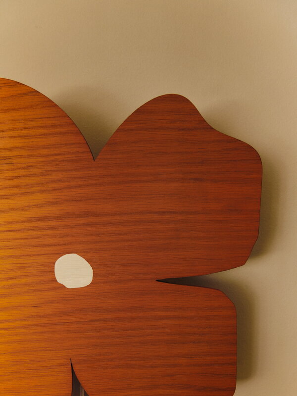 Ferm Living Poesie wall lamp, brown clay, decoration image