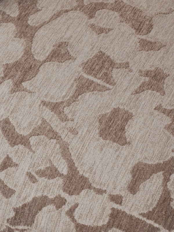 Ferm Living Rico ottoman, large, Cilla Taupe, decoration image
