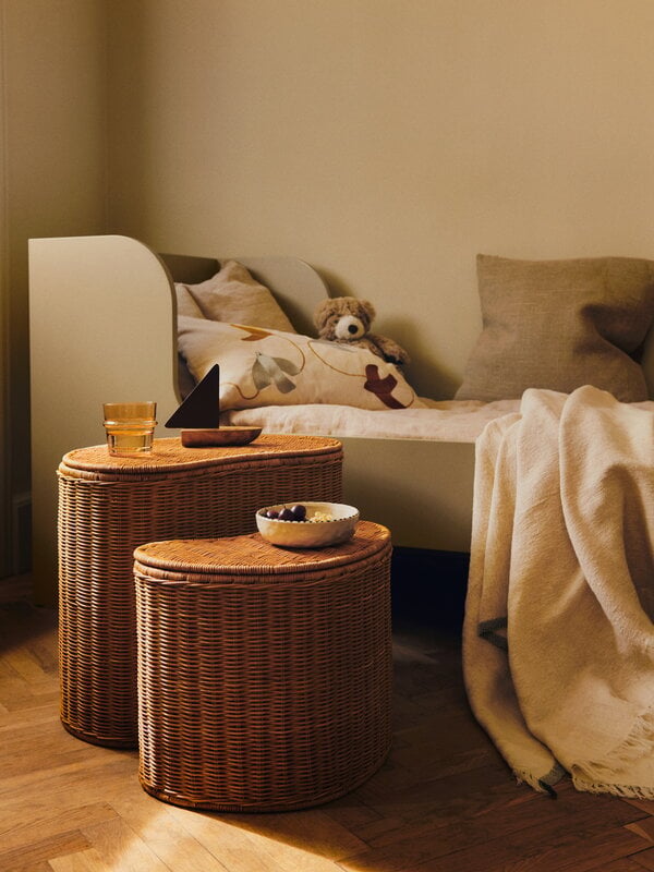 Ferm Living Sill Junior bed, cashmere, decoration image