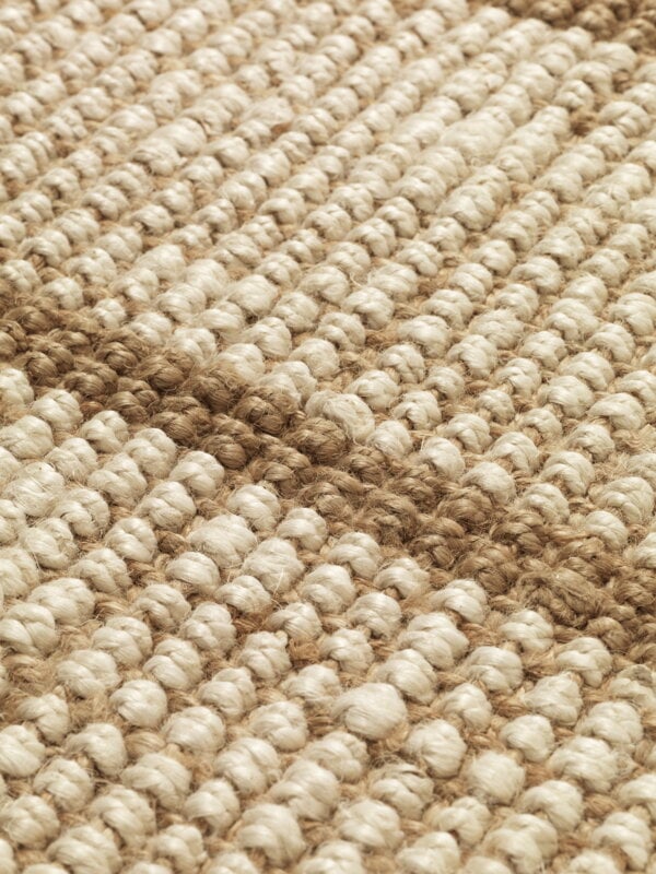 Ferm Living Athens Stripes rug, 140 x 200 cm, natural - off white, decoration image