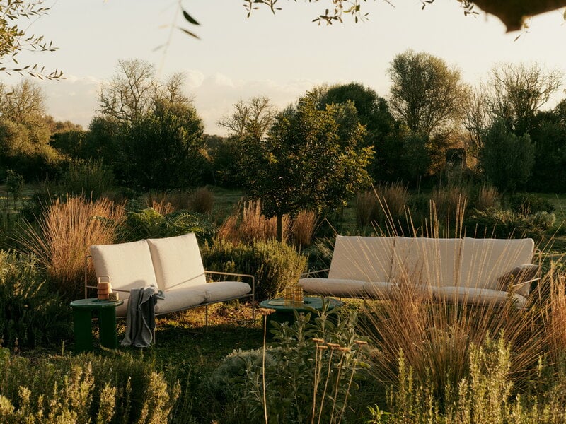 Ferm Living Desert 3-istuttava sohva, Bouclé luonnonvalkoinen - cashmere, näkymä 2