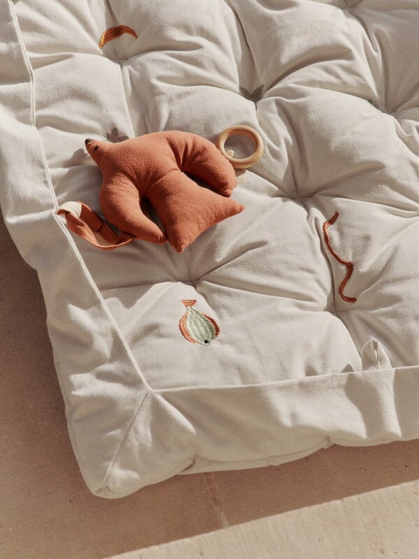 Ferm Living Harbour padded playmat, natural, decoration image