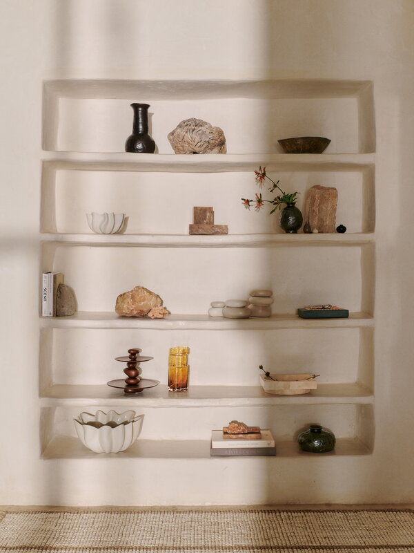 Ferm Living Nium bowl, large, off-white, decoration image