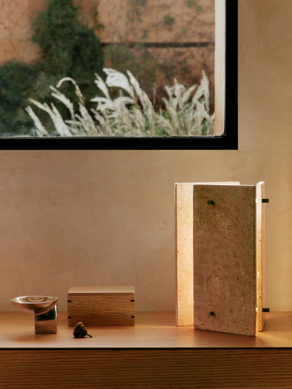 Ferm Living Oeste table lamp, sand, decoration image
