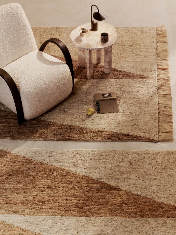 Ferm Living Tavolino Taula, sabbia, immagine decorativa
