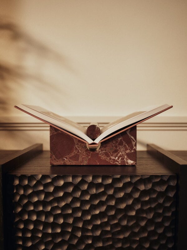 Ferm Living Scarni sideboard, dark stained ash, decoration image