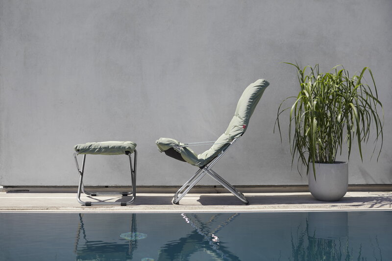 Fiam Coussin en oléfine pour le fauteuil Fiesta, vert sauge, image décorative