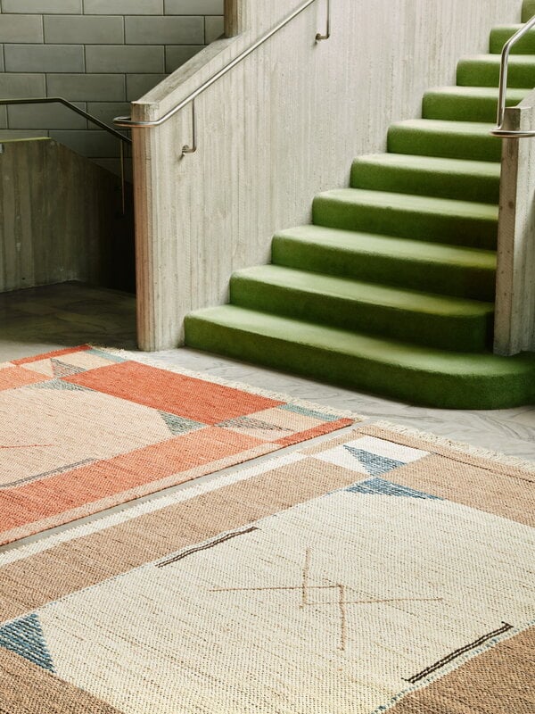 Finarte Apollo rug, beige, decoration image