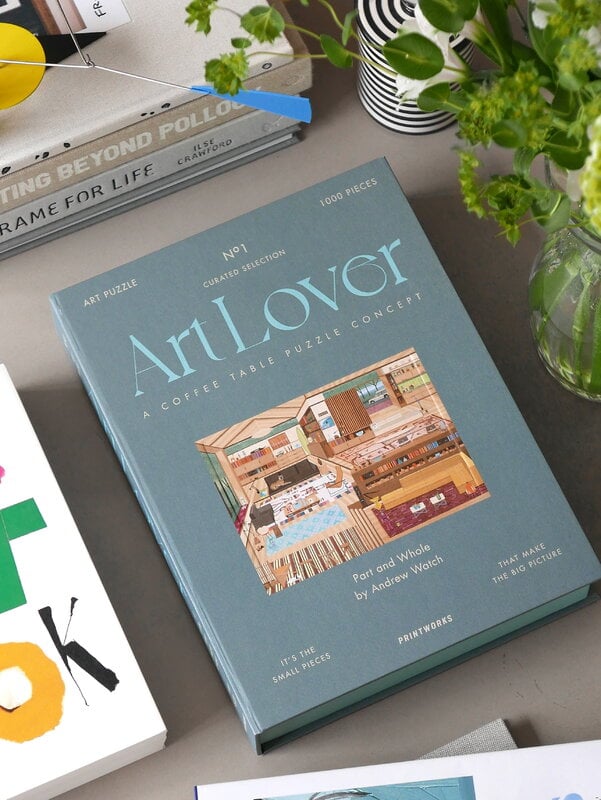 Printworks Art Lover Book Puzzle, Part and Whole, 1000 pcs