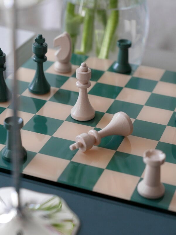 Printworks Classic - Chess, dark green, decoration image