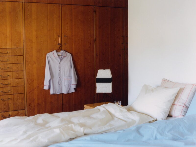 HAY Outline pyjama shirt, long-sleeved, lavender, decoration image