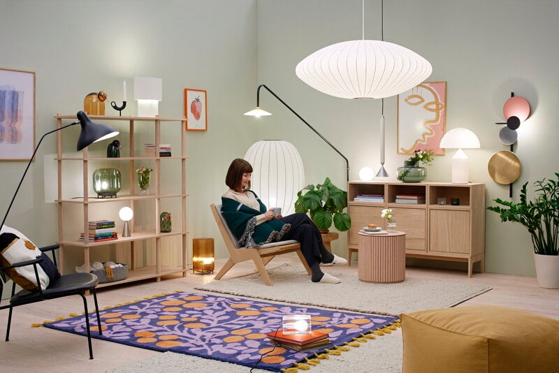 Design House Stockholm Block Lamp, black cord | Finnish Design Shop