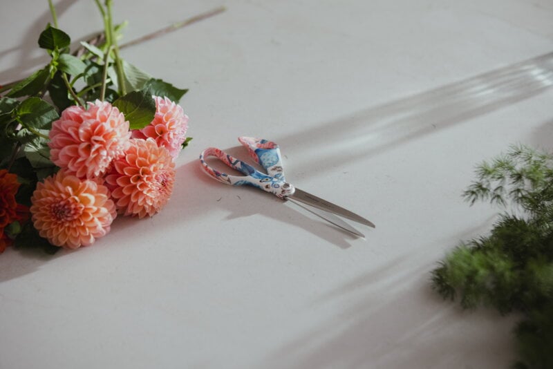 Fiskars FXI scissors, 21 cm, Satumetsä pink, decoration image