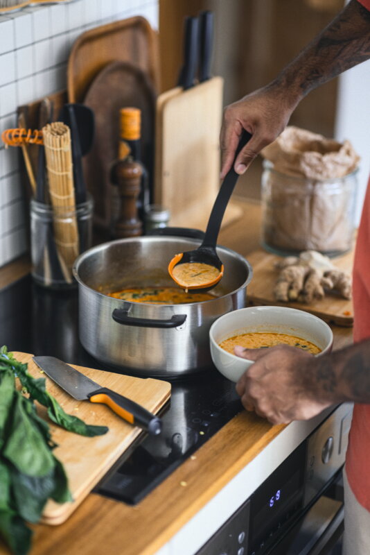 Fiskars Functional Form soup ladle, decoration image