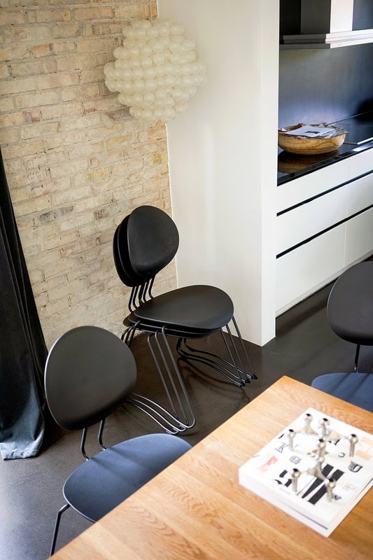 Verpan Flex chair, black Design Shop