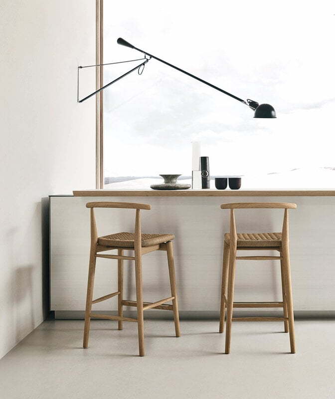 Flos Lampada da parete 265, piccola, nera, immagine decorativa